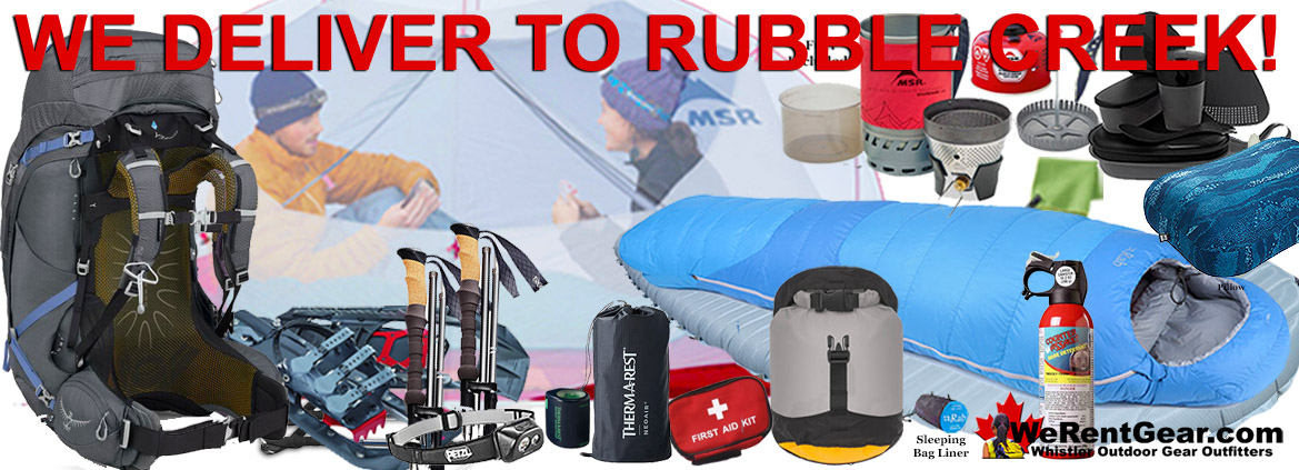 Rent 1 Person Complete Hiking Kit