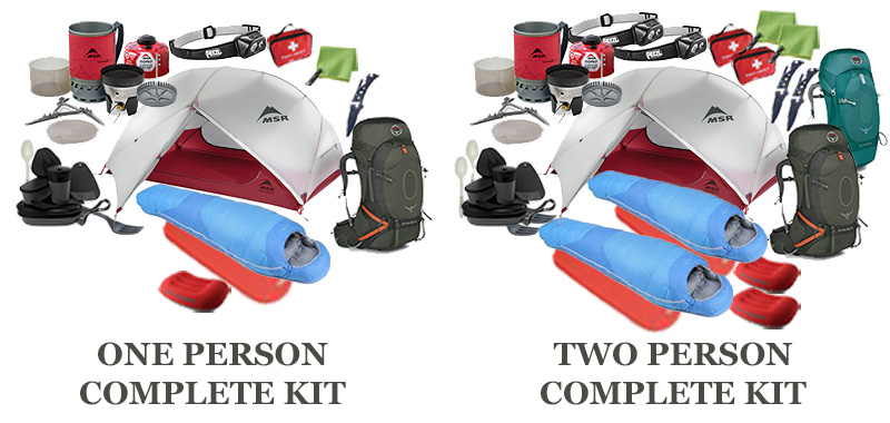 1 Person Complete Kit!