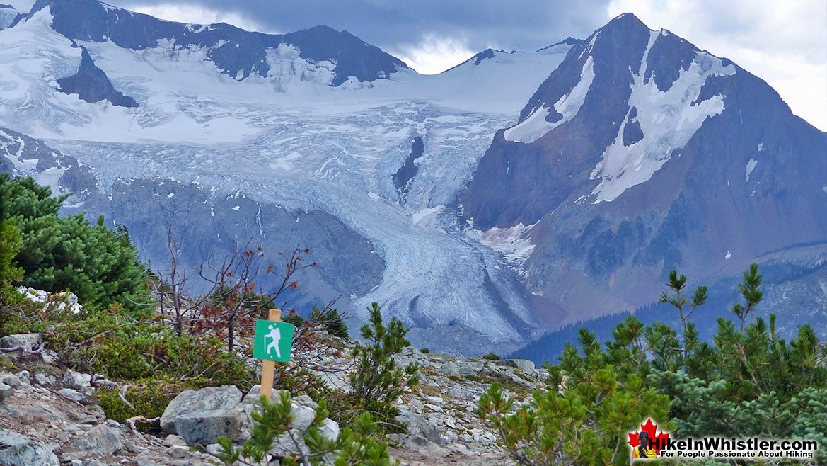 Blackcomb Overlord Trail View of Overlord