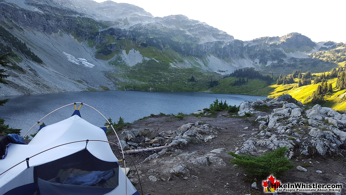 Beautiful Cirque Lake