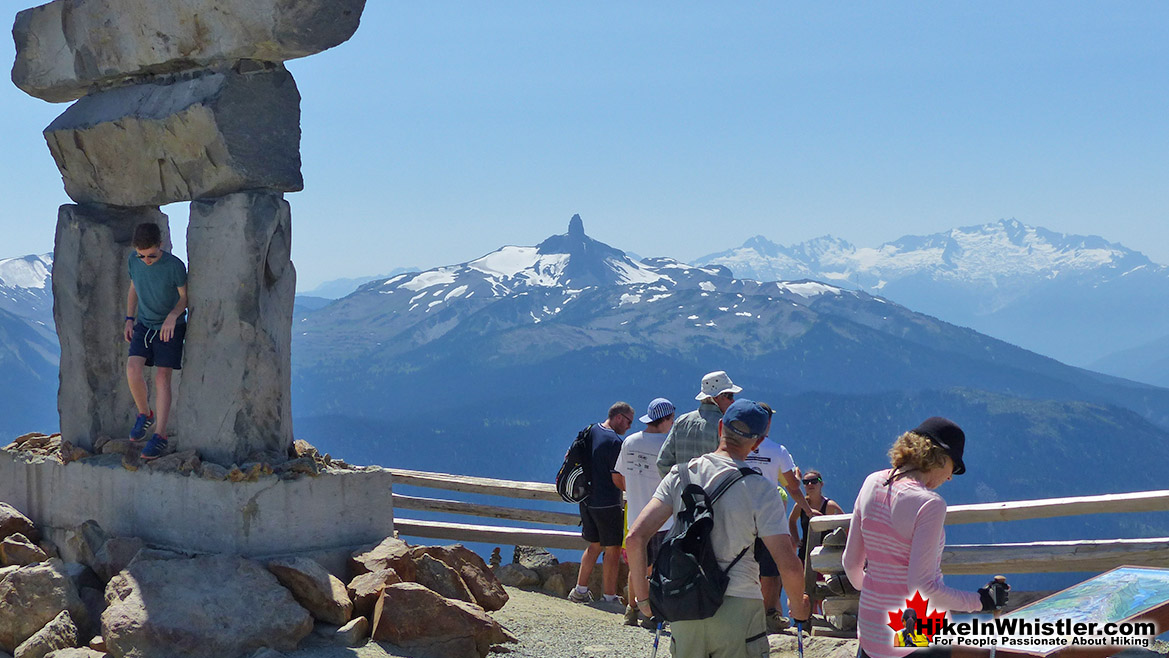 Black Tusk from the Summit of Whistler